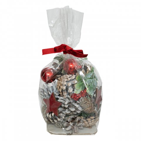 DECO TABLE NATURE ROUGE 110G