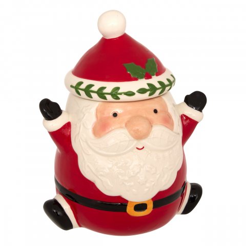 ART DE LA TABLE POT BISCUIT PERE NOEL