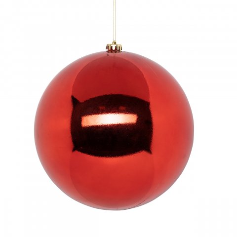 BOULE DE NOEL MAXI 250MM ROUGE